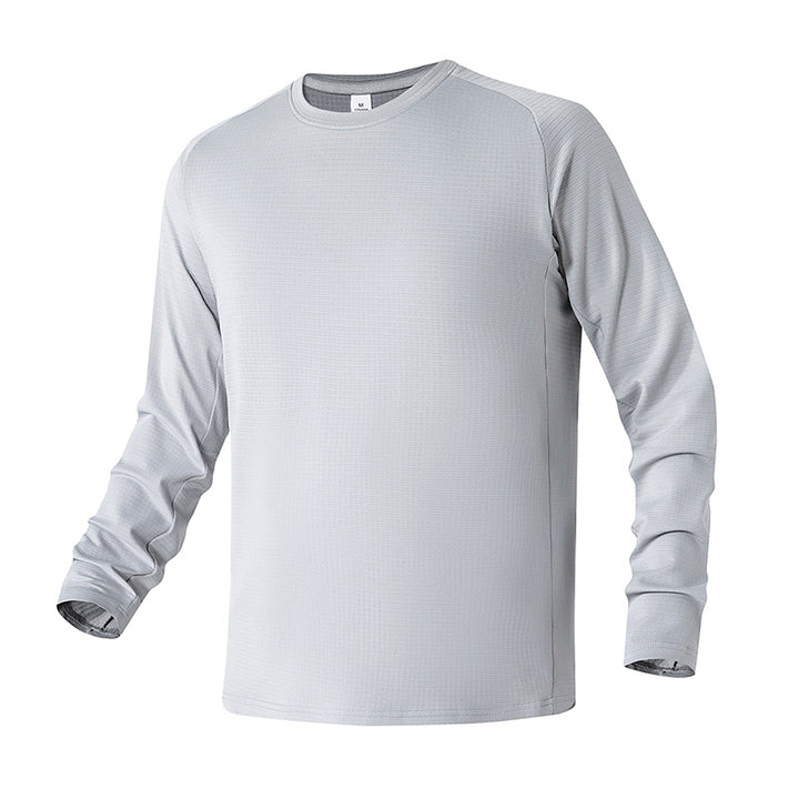 Herren Funktionslangarmshirt mit atmungsaktiven Materialien und innovativem Design Aliams