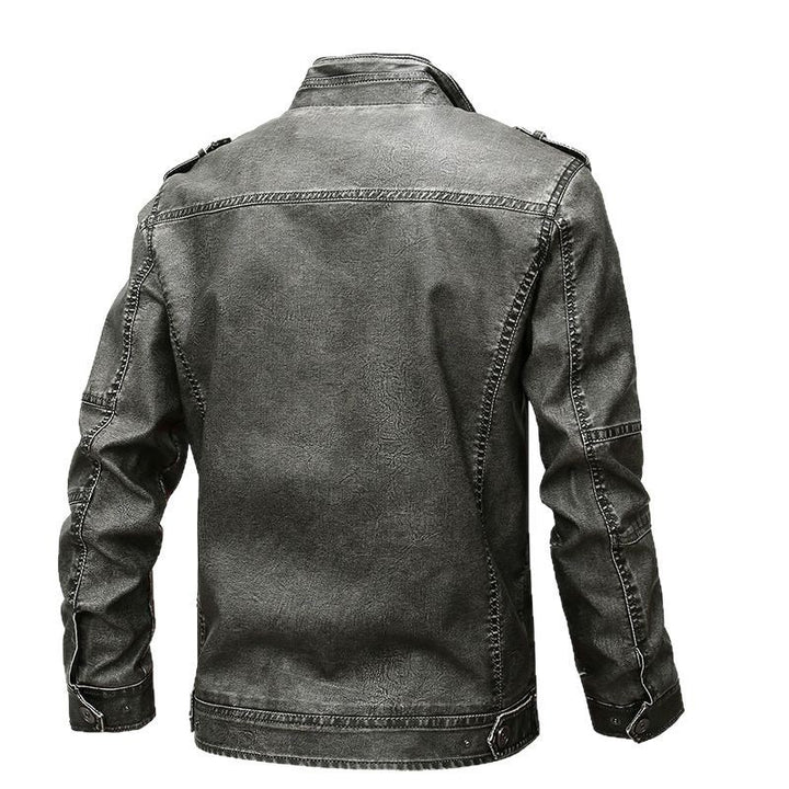 Herren stylische Jacke mit vielen Taschen und trendigem Design Aliams