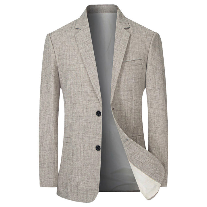 Herren eleganter Freizeitblazer aus hochwertigem Gewebe mit strukturiertem Design Aliams