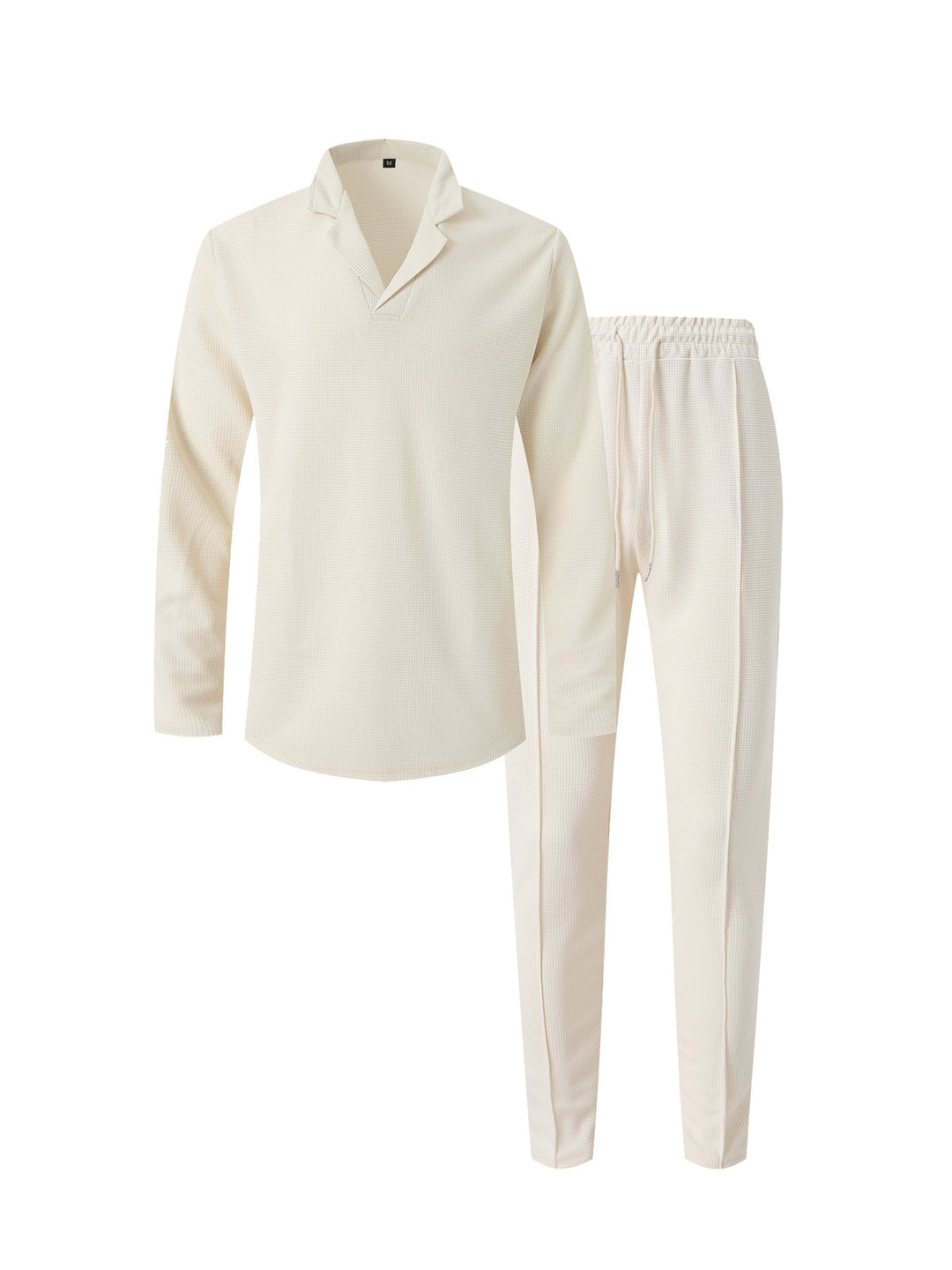 Herren Freizeitanzug mit strukturiertem Oberteil und bequemen Jogginghose Aliams