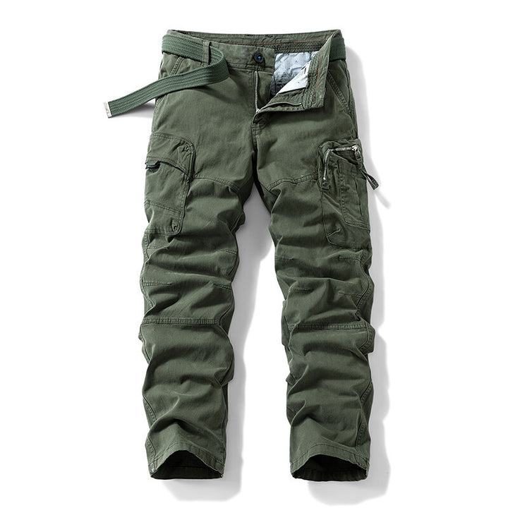 Herren Cargo-Hose mit praktischen Taschen und elastischem Bund Aliams