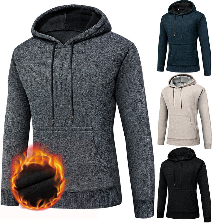 Herren bequemer Kapuzenpullover aus thermoregulierendem Material Aliams