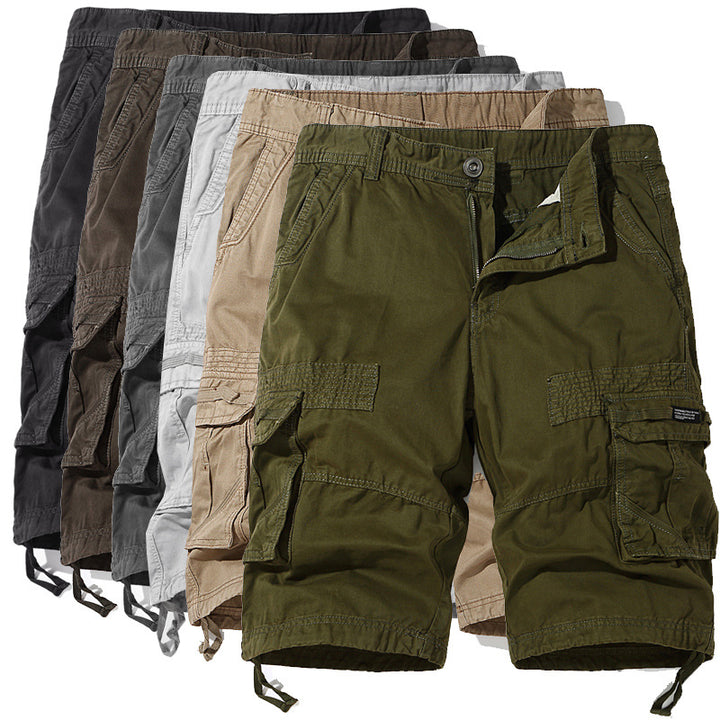 Herren Cargoshorts mit multifunktionalen Taschen und strapazierfähigem Material Aliams