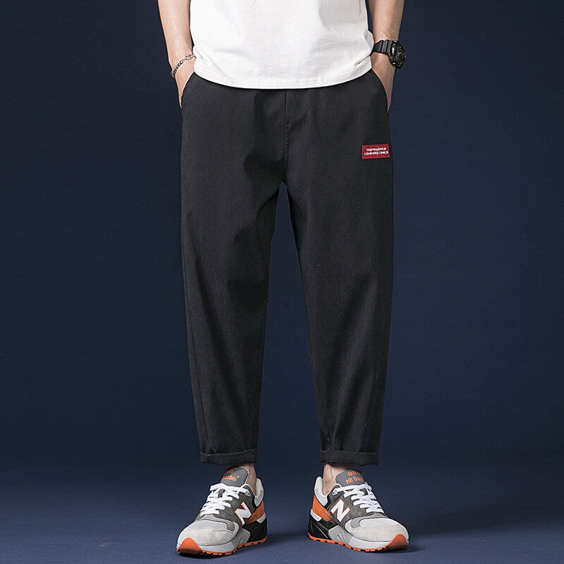 Herren Freizeithose mit lässigem Schnitt und praktischem Kordelzug Aliams