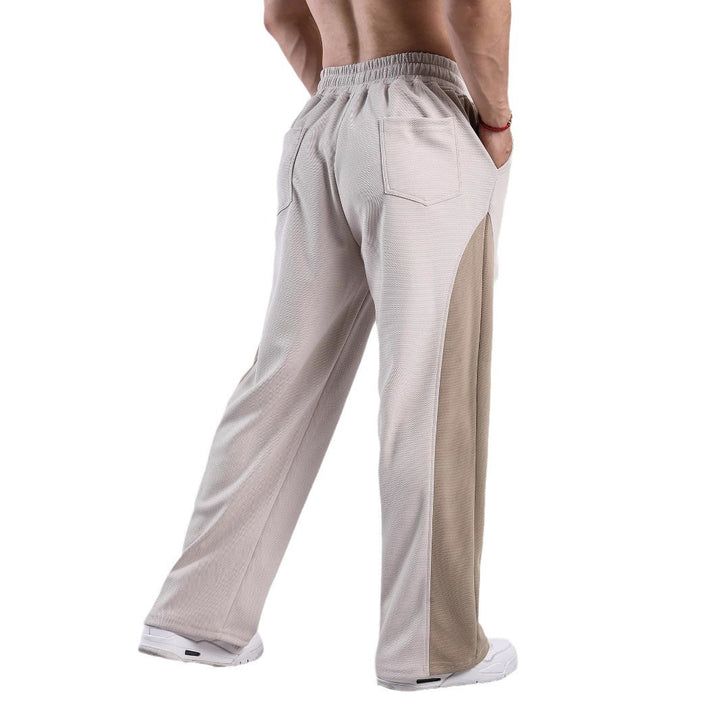 Herren Sportliche Freizeithose mit seitlichen Belüftungsöffnungen und elastischem Bund Aliams