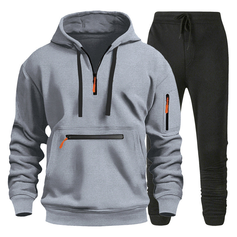 Herren Sportlicher Hoodie mit Jogginghose Aliams
