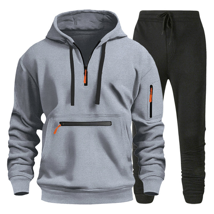 Herren Sportlicher Hoodie mit Jogginghose Aliams
