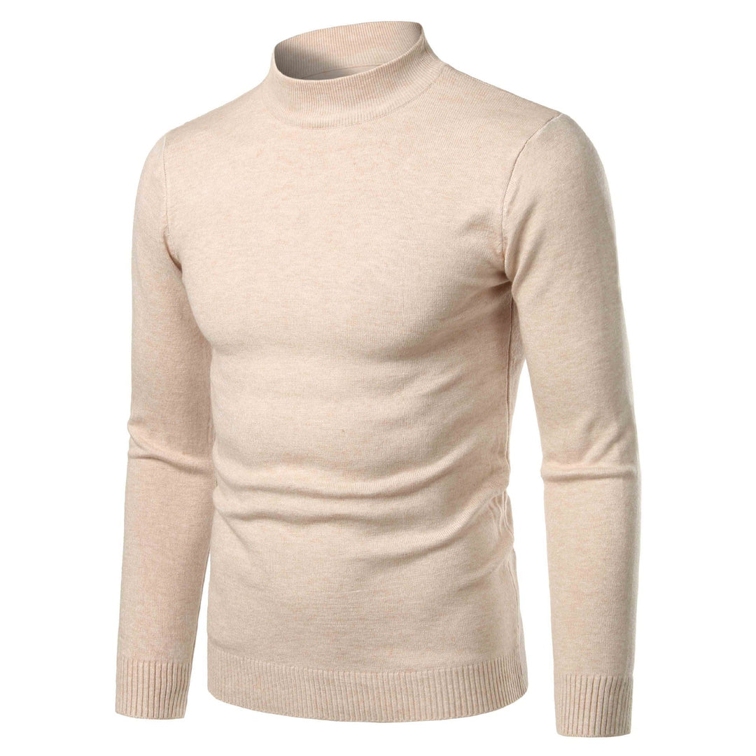 Herren warme Rollkragenpullover aus feinem Strickmaterial Aliams