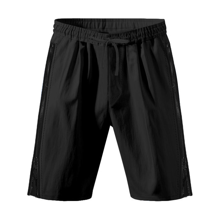 Herren sportliche Shorts mit atmungsaktiven Seiteneinsätzen Aliams