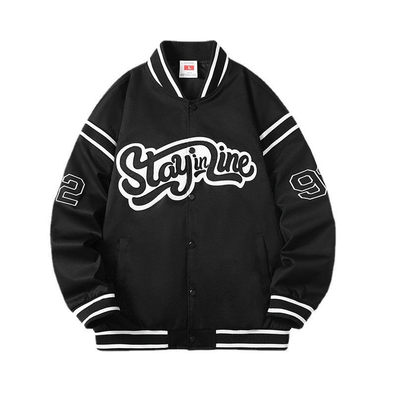 Herren sportliche Collegejacke Aliams