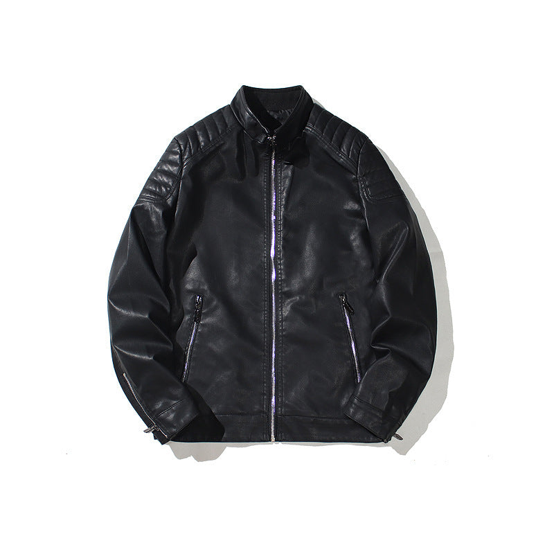 Herren Bikerjacke aus Leder Aliams