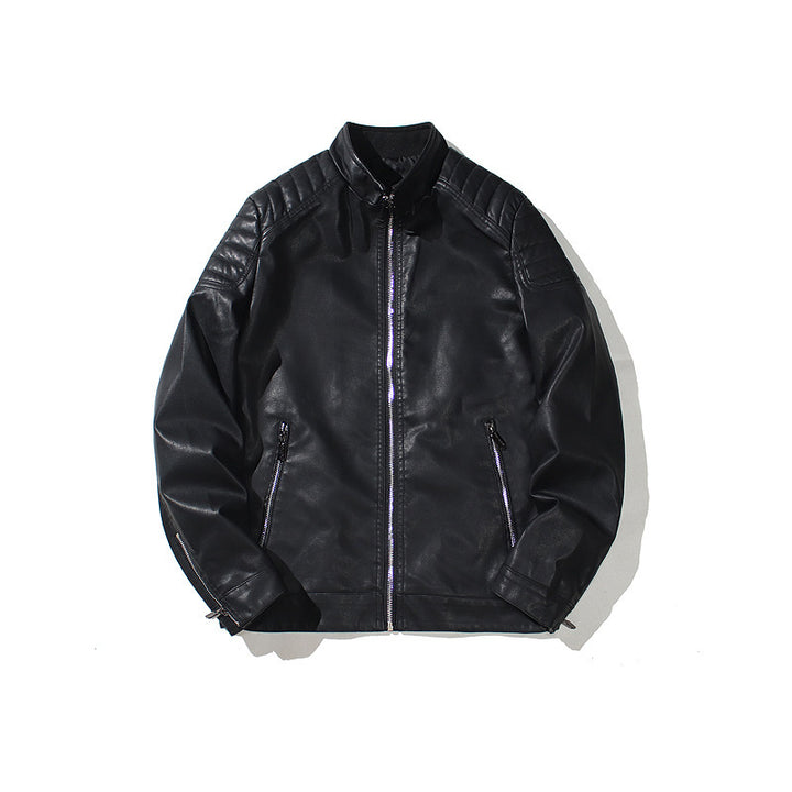 Herren Bikerjacke aus Leder Aliams