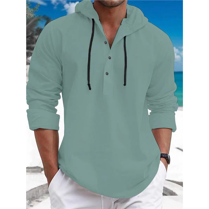 Herren Freizeitpullover mit Kapuze Aliams