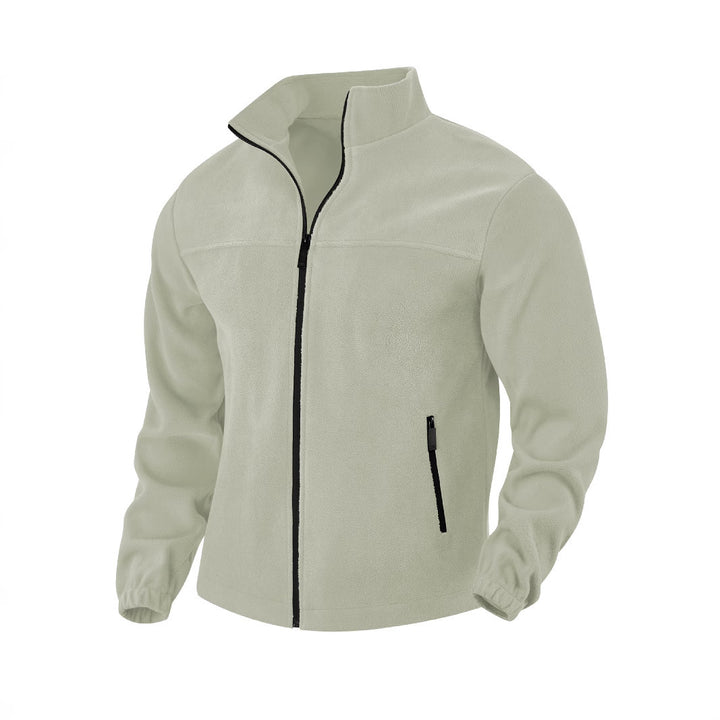 Herren Fleecejacke mit hohem Kragen Aliams