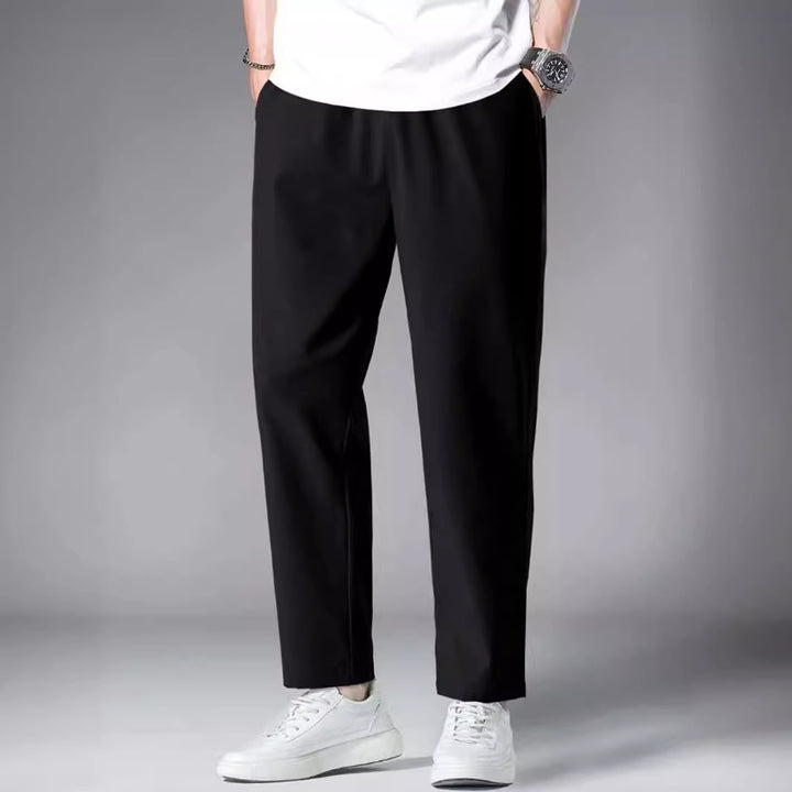Herren elegante Relaxed-Fit Hose Aliams