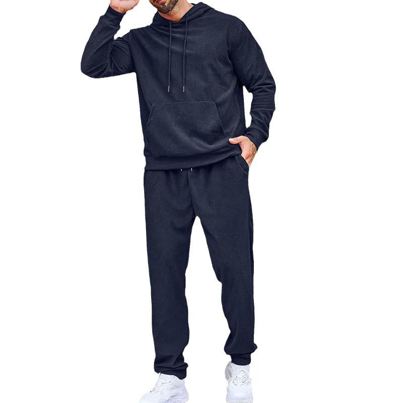 Herren Kapuzenpullover und Jogginghose Set Aliams