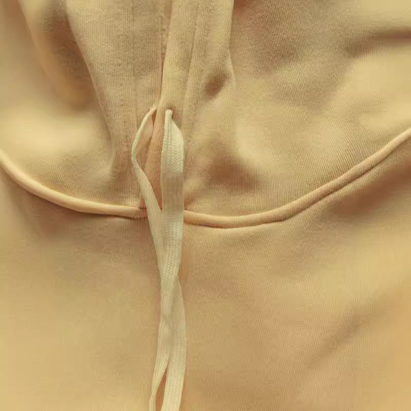 Herren Kapuzenpullover und Jogginghose Set mit kreativem Dollarzeichen-Motiv Aliams