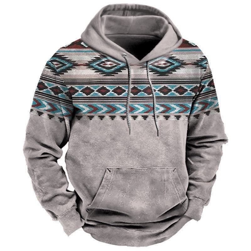 Herren Kapuzenpullover mit Western- und Cowboy-Design Aliams