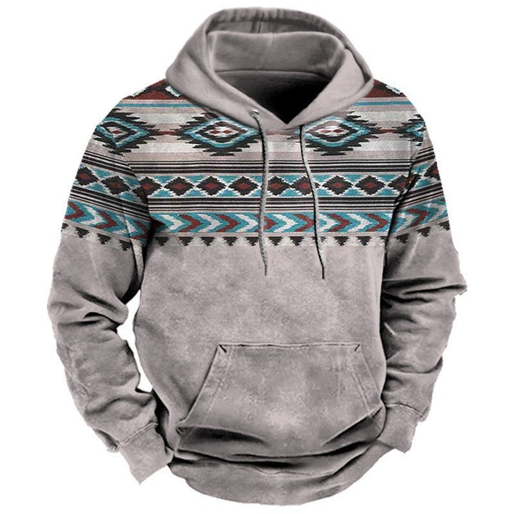 Herren Kapuzenpullover mit Western- und Cowboy-Design Aliams