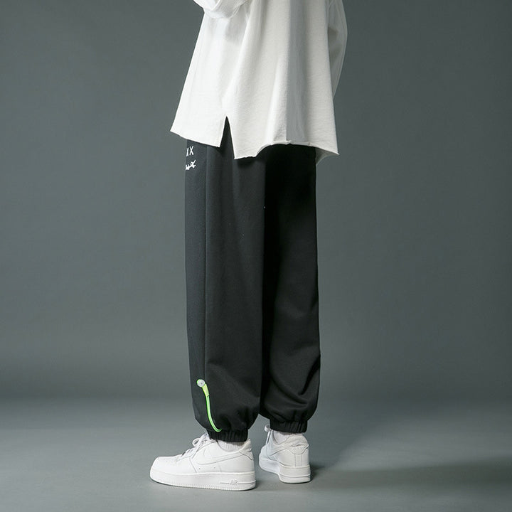 Herren Freizeithose mit Kordelzug und modischem Design Aliams