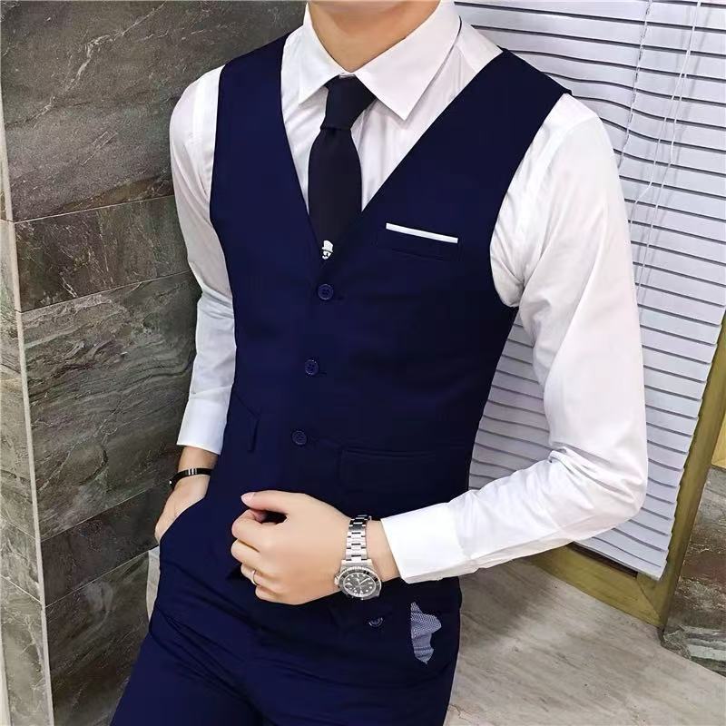 Herren eleganter Slim-Fit Anzug mit praktischen Taschen Aliams