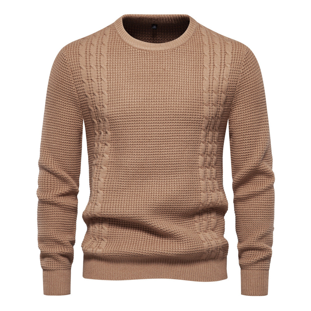 Herren Strickpullover mit modernem Strukturdesign Aliams