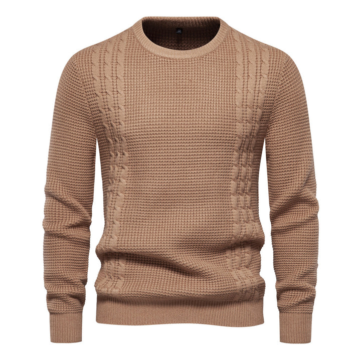 Herren Strickpullover mit modernem Strukturdesign Aliams
