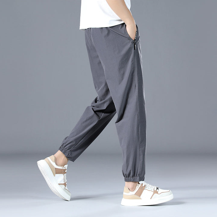 Herren Komfortable Jogginghose mit elastischem Bund und schnell trocknendem Material Aliams