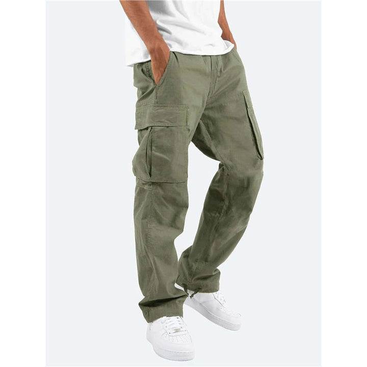 Herren Cargo-Hose mit multifunktionalen Taschen und relaxed Fit Aliams