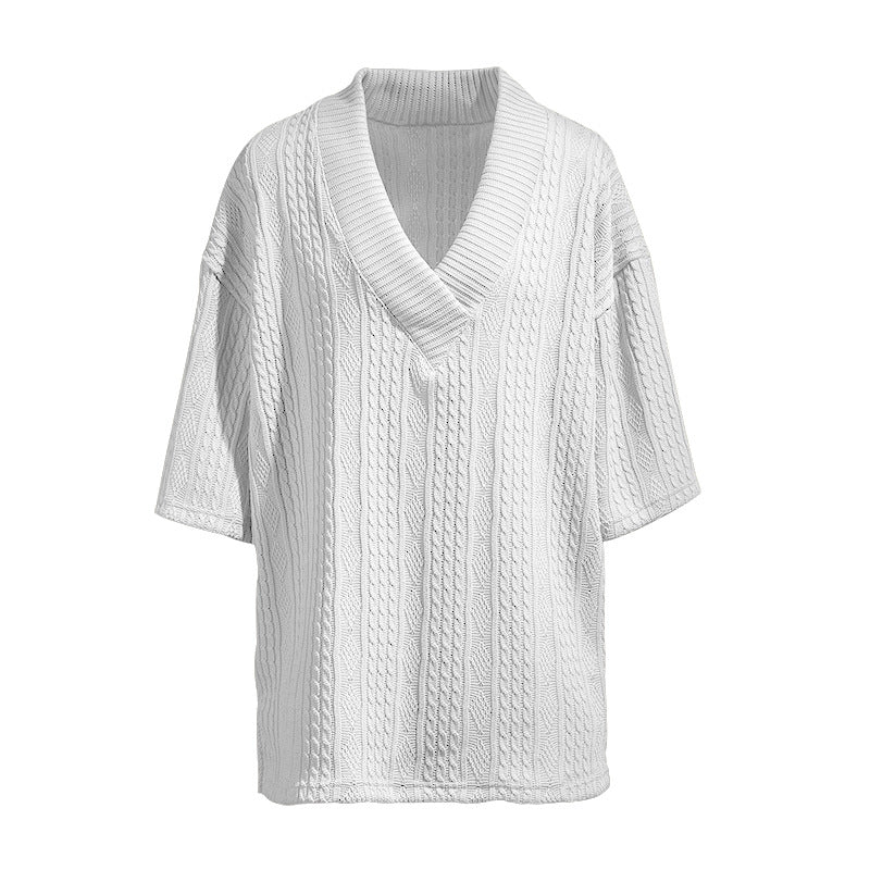 Herren trendiges Freizeitset mit gewobener Struktur Aliams