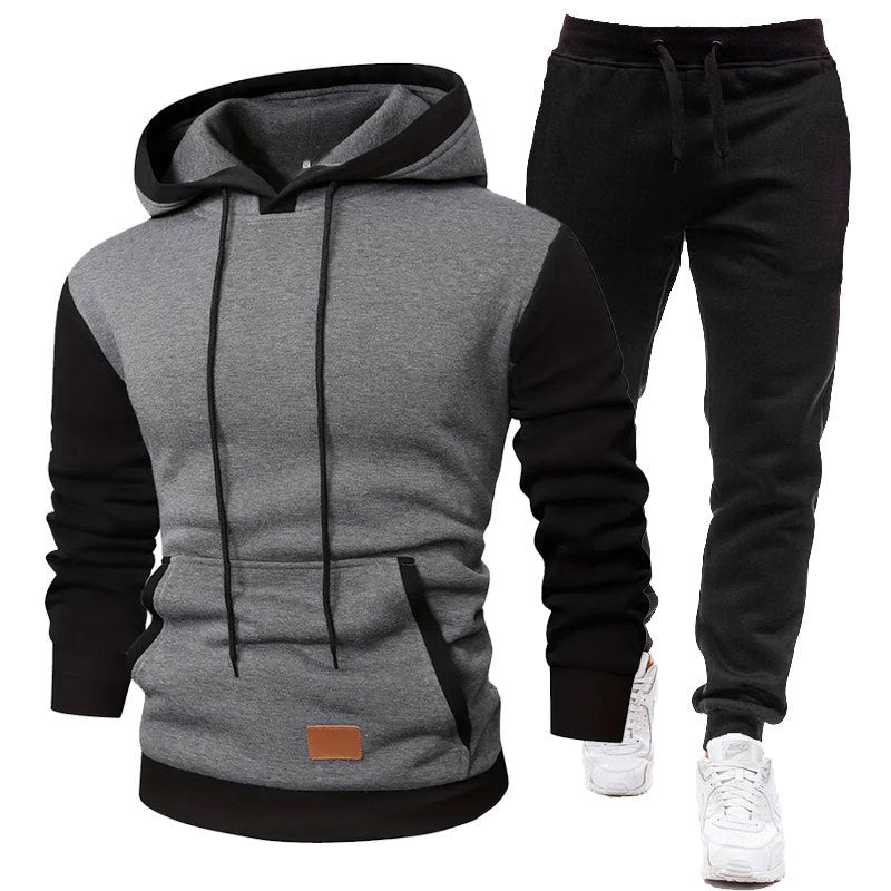 Herren Sportliches Hoodie- und Jogginghosen-Set Aliams