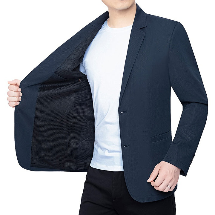 Homme Modernes Blazer-Jacke mit Technischem Stoff Aliams