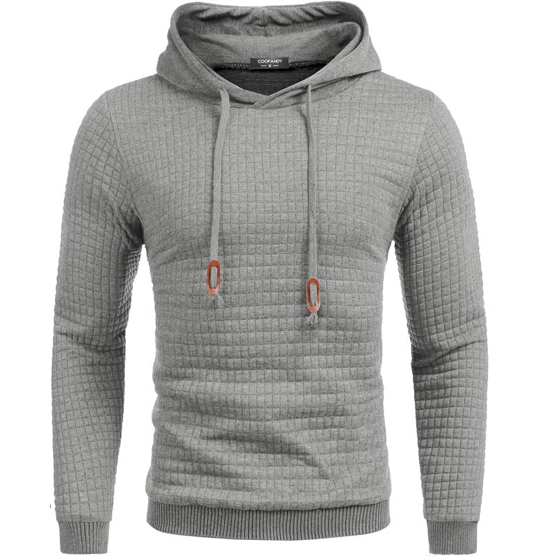 Herren Kapuzenpullover mit strukturiertem Design und komfortablem Schnitt Aliams