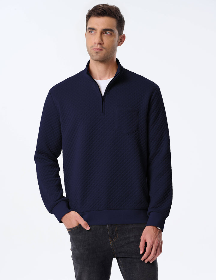 Herren Stepppullover Aliams