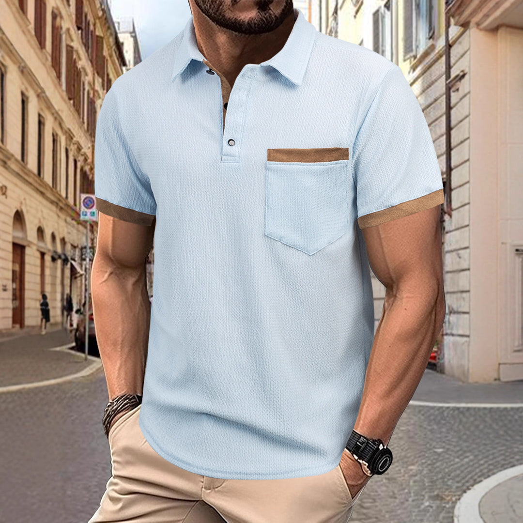 Herren Kurzarm Poloshirt Aliams