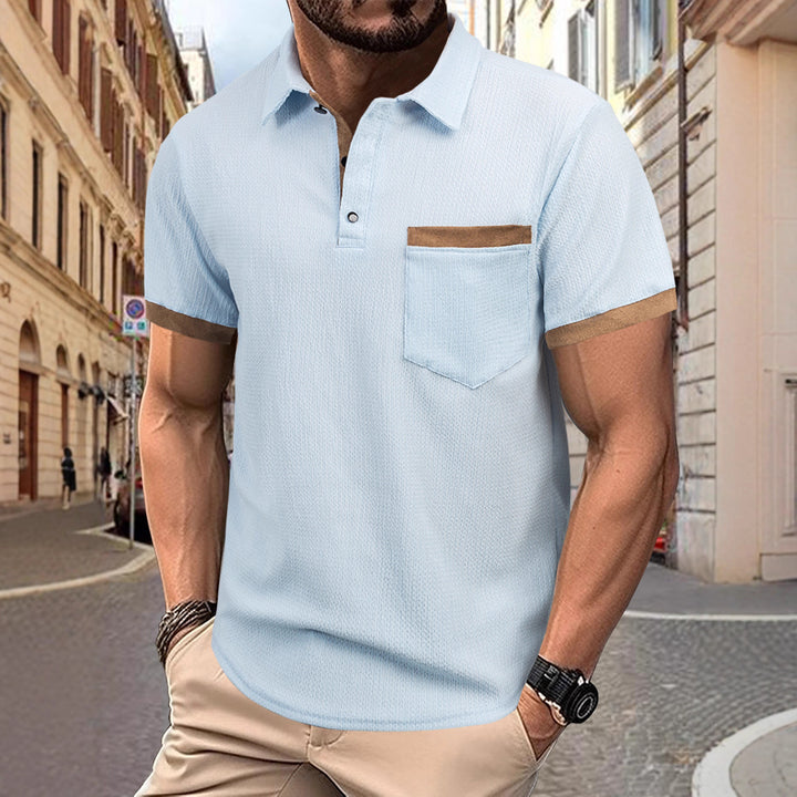 Herren Kurzarm Poloshirt Aliams