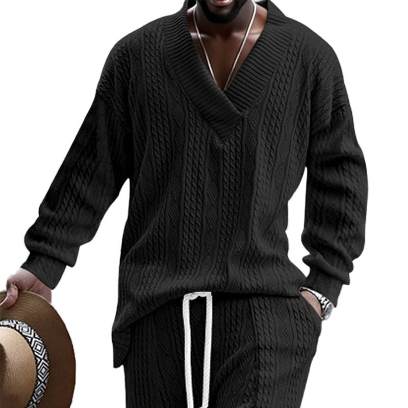 Herren Grobstrickpullover Aliams