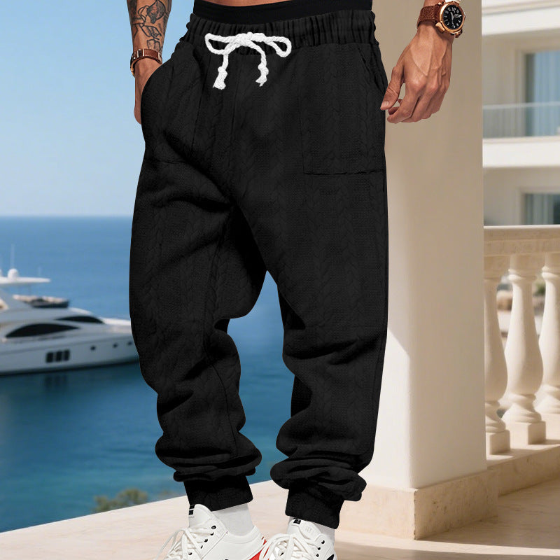 Herren gemusterte lässige Jogginghose Aliams