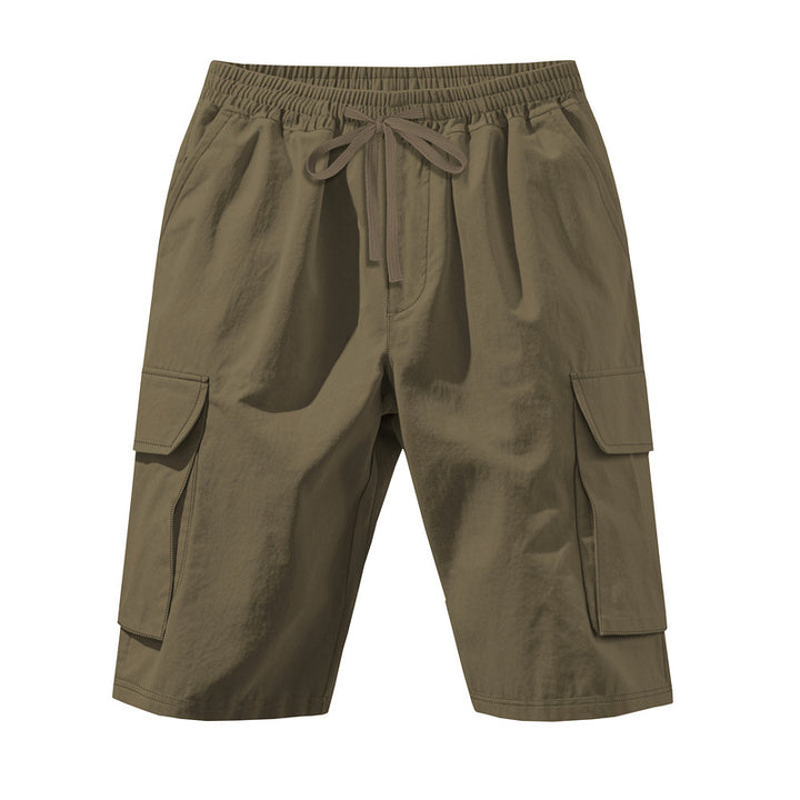 Herren Cargo-Shorts mit elastischem Bund und praktischen Seitentaschen Aliams 1754382299