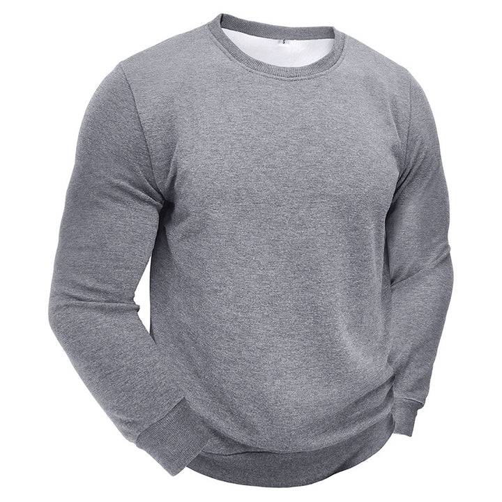 Herren Bequemer Rundhals Sweatshirt Aliams