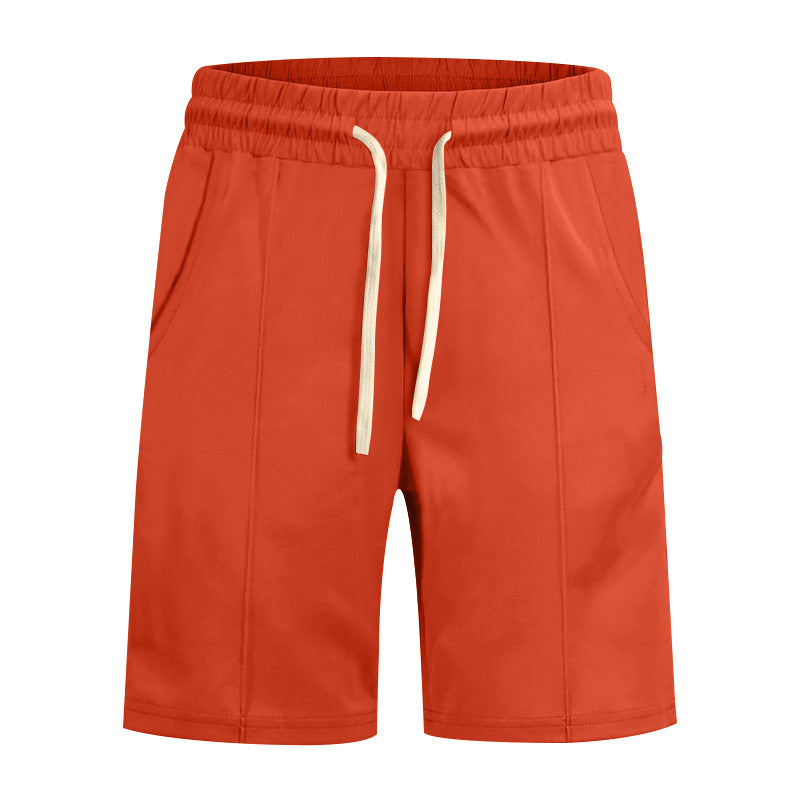 Herren sportliche Shorts mit funktionalen Eingrifftaschen und verstellbarem Bund Aliams