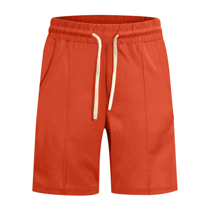 Herren sportliche Shorts mit funktionalen Eingrifftaschen und verstellbarem Bund Aliams