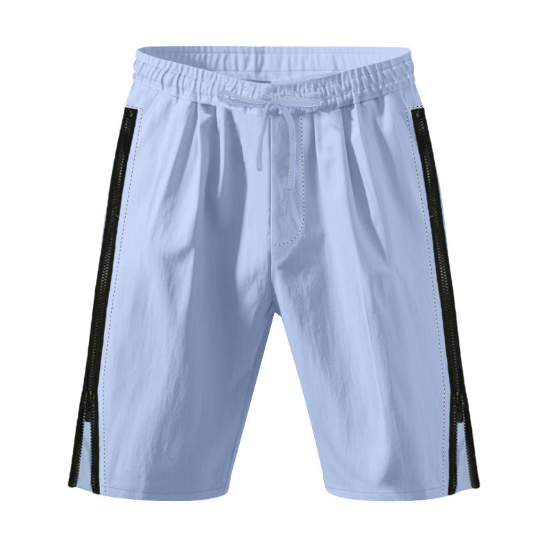 Herren sportliche Shorts mit atmungsaktiven Seiteneinsätzen Aliams