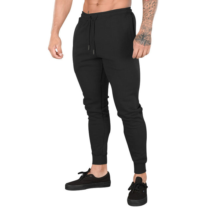 Herren Sportliche Jogginghose mit schmalem Schnitt und verstellbarem Kordelzug Aliams