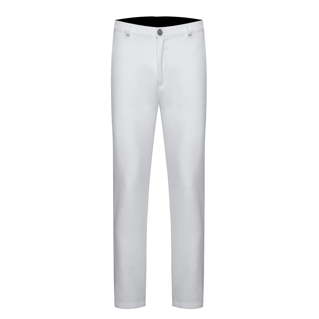 Herren elegante Chino-Hose mit schmalem Schnitt und atmungsaktivem Material Aliams