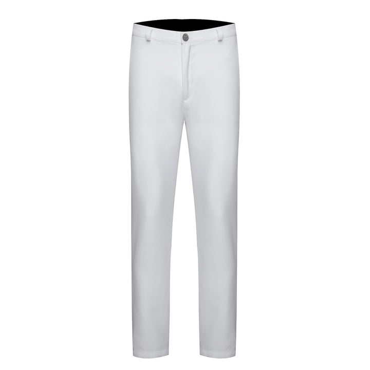 Herren elegante Chino-Hose mit schmalem Schnitt und atmungsaktivem Material Aliams