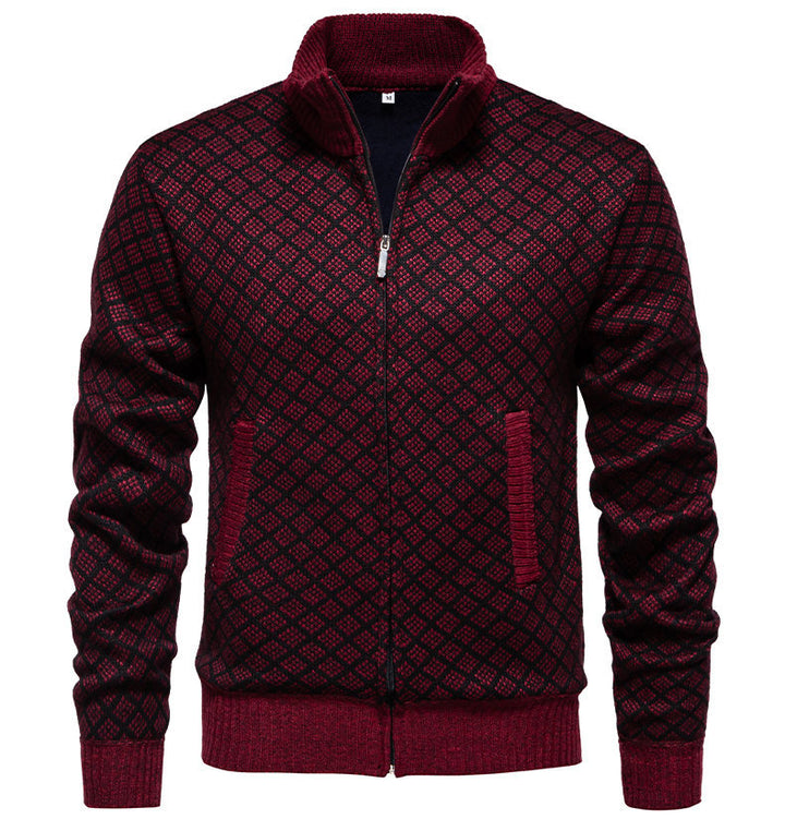Herren gesteppte Sweatjacke Aliams