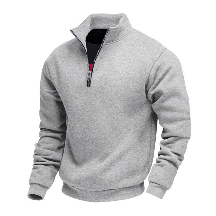 Herren Freizeitpullover mit hohem Kragen Aliams
