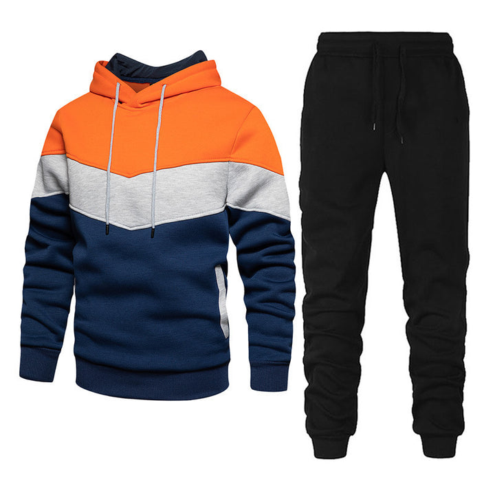 Herren Sportliches Hoodie und Jogginghose-Set Aliams