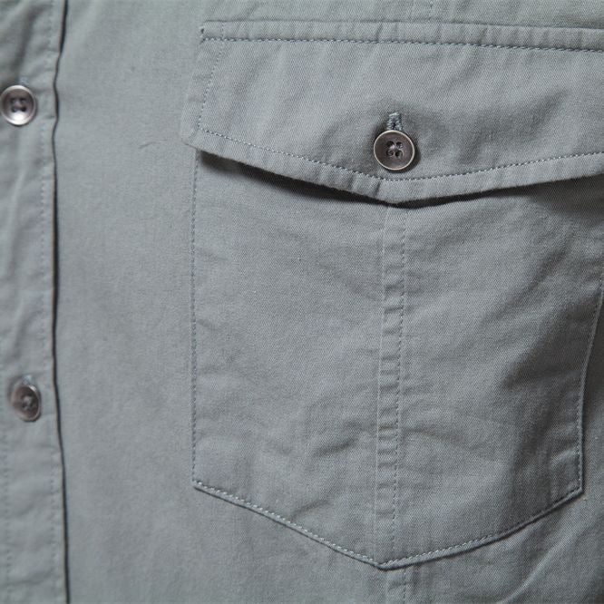 Herren Karohemd mit doppelten Brusttaschen und modischem Schnitt Aliams